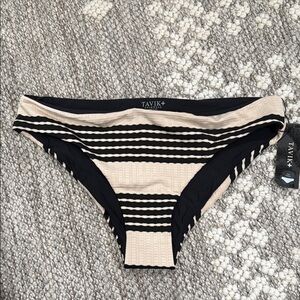 Tavik Striped Bikini Bottoms